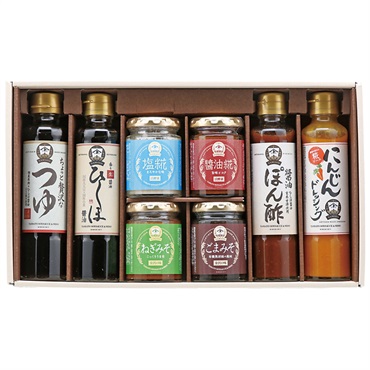 「金沢ヤマト醤油味噌」糀からの贈り物 麹・糀調味料詰合せセット