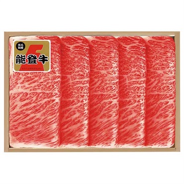 《能登応援》｢肉の匠いとう｣能登牛 肩ロースしゃぶしゃぶ用(450g)【冷蔵】