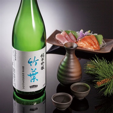 《能登応援》｢数馬酒造｣竹葉 純米吟醸