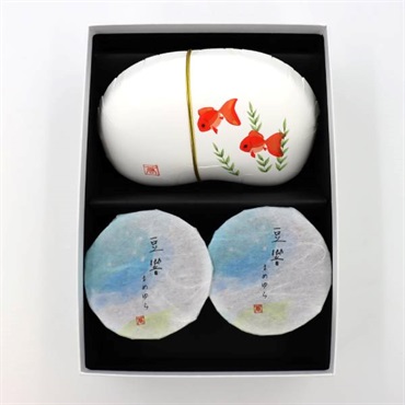 ｢まめや金澤萬久｣豆箱&水ようかんセット