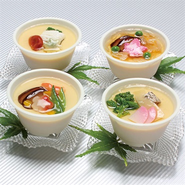 〈京都〉｢京・料亭 わらびの里｣料亭の茶碗蒸し【冷蔵】※北海道・沖縄・離島にはお届け出来ません。