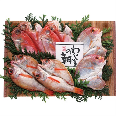 《能登応援》｢西脇水産｣わじまの朝 干物セット【冷凍】