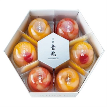 ｢京都𠮷兆｣フルーツゼリー寄せ