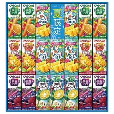 ｢カゴメ｣すこやかサマーバラエティギフト