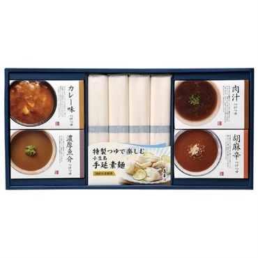 ｢島善｣特製つゆで楽しむ小豆島手延そうめん