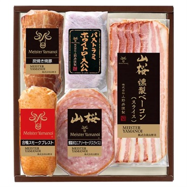 ｢マイスター山野井｣炭焼き焼豚と合鴨セット【冷蔵】