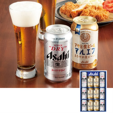 ｢アサヒ｣スーパードライ・アサヒ生ビールダブルセット