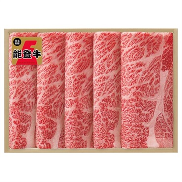 《能登応援》｢肉の匠いとう｣能登牛肩ロースすき焼用 420g【冷蔵】