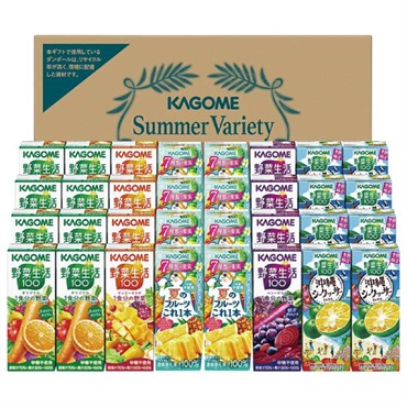 ｢カゴメ｣すこやかサマーバラエティギフト