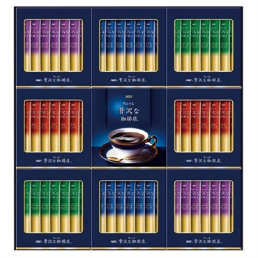 ｢AGF｣「ちょっと贅沢な珈琲店」スティック ブラックギフト