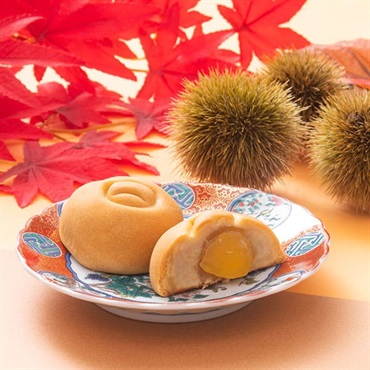 《能登関連》「森八」能登栗 栗まんじゅう 3個入【おまとめ便対象】※11/15(土)が最終出荷の予定となります。