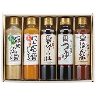 ｢金沢ヤマト醤油味噌｣糀からの贈り物5本セット