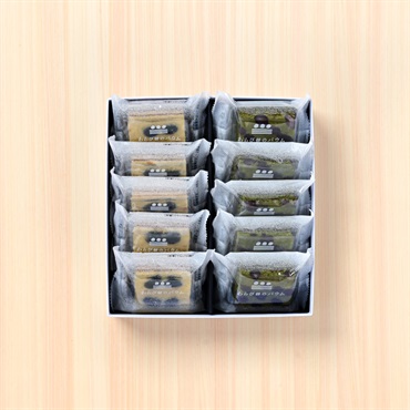 《能登応援》｢まめや金澤萬久｣わらび餅のバウム(計10個入)