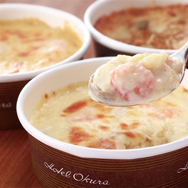 〈東京〉｢ホテルオークラ｣グラタン・ドリア詰合せ【冷凍】※沖縄・離島にはお届け出来ません。