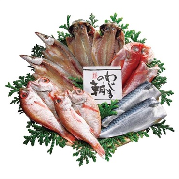《能登応援》｢西脇水産｣わじまの朝 干物セット【冷凍】