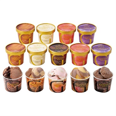 ｢ゴディバ｣アイス シーズナルコレクション 14個入【冷凍】
