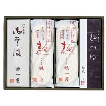 ｢鶴一屋｣半生うどん・御そば