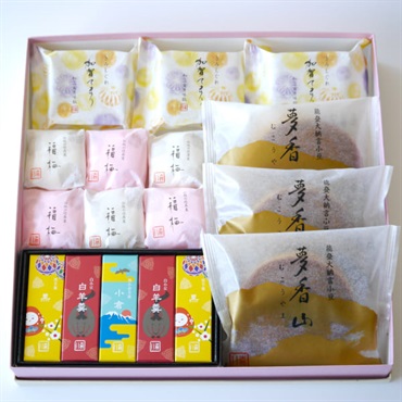 《能登応援》｢森八｣季節の詰合せ 「冬」3号