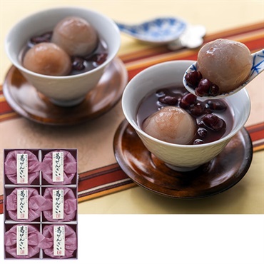 《能登応援》｢森八｣能登大納言小豆 葛ぜんざい6個入