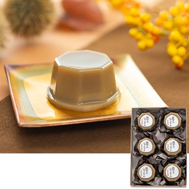 《能登応援》｢森八｣能登の宝ぷりん（能登栗）6個入※2026/1/9(金)賞味期限の商品でご用意いたします。