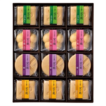 ｢不室屋｣宝づくし(計12個)