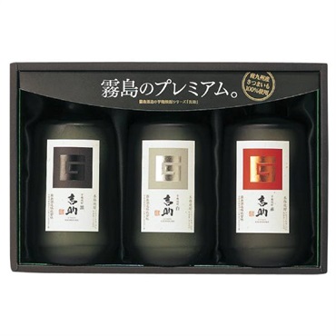 ｢霧島｣芋麹焼酎 吉助ギフト 3本入りセット