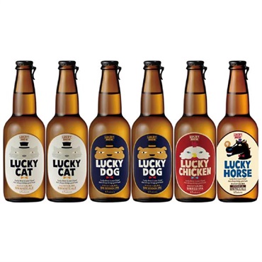｢黄桜｣LUCKY BREW 干支6本セット