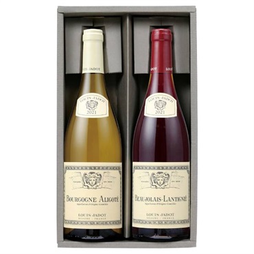 フランス・ブルゴーニュ ルイ・ジャド紅白ワインギフト
