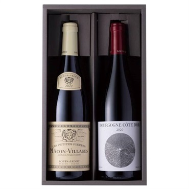 フランス・ブルゴーニュ ルイ・ジャド紅白ワインギフト
