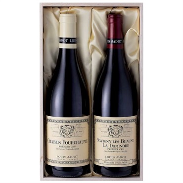 フランス・ブルゴーニュ ルイ・ジャド紅白ワインギフト