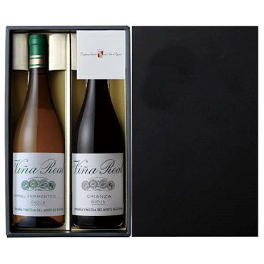 ｢スペイン｣クネ スペイン王室御用達 ビーニャ・レアル赤白ワイン ギフトセット