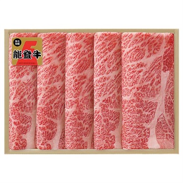 《能登応援》｢肉の匠いとう｣能登牛肩ロースすき焼用(420g)【冷蔵】