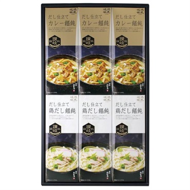 ｢創庵おか乃｣讃岐カレーうどん・鶏だしうどん詰合せ