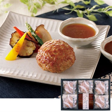 〈東京〉｢なだ万｣レンジで簡単!和風ハンバーグ【冷凍】※沖縄・離島にはお届け出来ません。