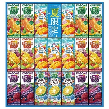 ｢カゴメ｣すこやかサマーバラエティギフト