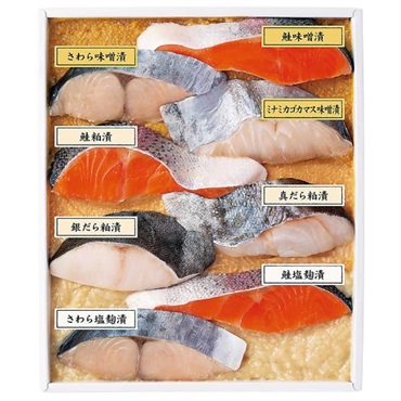 ｢味の十字屋｣味百鮮詰合せ【冷蔵】
