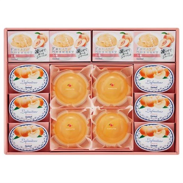 ｢ゴンチャロフ｣白桃づくしのデザートセット