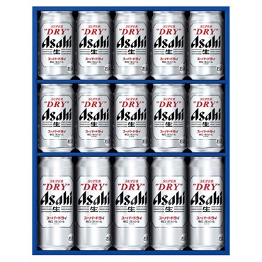 ｢アサヒ｣スーパードライ缶ビールセット(計15本)