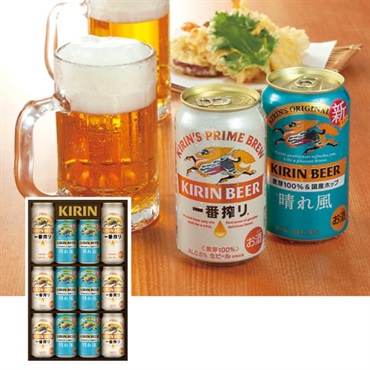 ｢キリン｣一番搾り生ビール・キリン 晴れ風2種セット