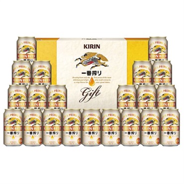 ｢キリン｣一番搾り生ビールセット(計21本)
