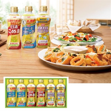 ｢日清オイリオ｣日清こめ油&ヘルシーオイルギフト