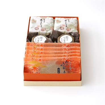 《能登関連》「森八」季節の詰合せ秋2号【おまとめ便対象】※11/15(日)が最終出荷の予定となります。