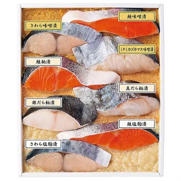｢味の十字屋｣味百鮮詰合せ【冷蔵】