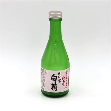《能登応援》「奥能登の白菊」純米吟醸　百万石乃白(300ml)【初しぼり・冷蔵】【3月13日以降、順次発送】