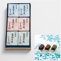 「森八」葛水羊羹6個入【おまとめ便対象】