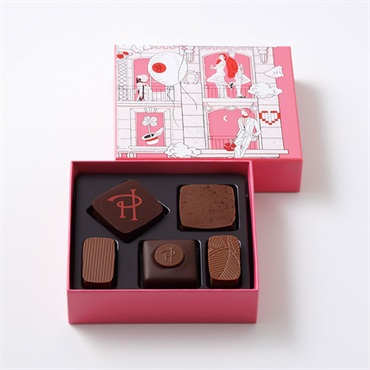 「ピエール・エルメ・パリ」アソリュティマン ド ショコラ5個入【冷蔵】※お届け日のご指定がない場合は【2/5～14のいずれか】にお届けいたします。