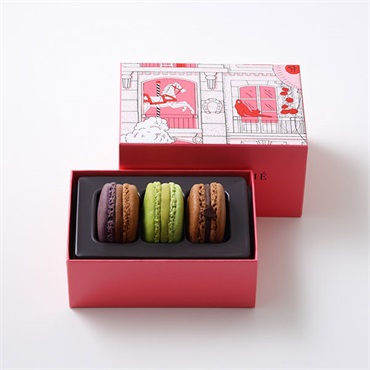 「ピエール・エルメ・パリ」マカロン3個入詰合せ【冷蔵】※お届け日のご指定がない場合は【2/13～14のいずれか】にお届けいたします。