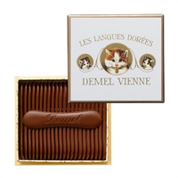 「デメル」ソリッドチョコ猫ラベル ヘーゼルナッツ(105g)※お届け日のご指定がない場合は【2/5～14のいずれか】にお届けいたします。