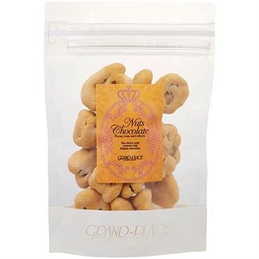 「グランプラス」ペカンナッツショコラスタンドパック キャラメル（70ｇ）※お届け日のご指定がない場合は【2/5～14のいずれか】にお届けいたします。