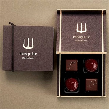 「プレスキルショコラトリー」ボンボンショコラ ラフィーユ 4個入※お届け日のご指定がない場合は【2/5～14のいずれか】にお届けいたします。